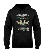 When We Rides Horses Together Hooded Sweatshirt thumbnail