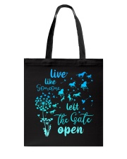 Live Like Someone Tote Bag tile
