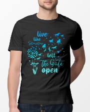 Live Like Someone Classic T-Shirt lifestyle-mens-crewneck-front-13