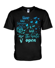 Live Like Someone V-Neck T-Shirt tile