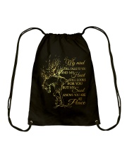 My Mind Still Talks To You Drawstring Bag thumbnail