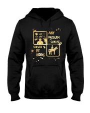 Riding Solves Any Problems Hooded Sweatshirt tile