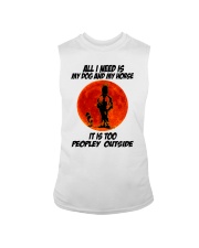 All I Need Is My Dog And My Horse Sleeveless Tee tile