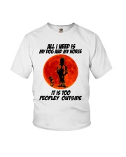 All I Need Is My Dog And My Horse Youth T-Shirt tile
