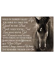 The Ride Goes On 17x11 Poster front