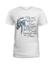 My Mind Still Talks To You Ladies T-Shirt tile