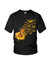 Sunflower And Horses Youth T-Shirt thumbnail