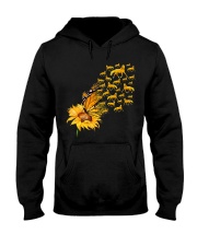 Sunflower And Horses Hooded Sweatshirt thumbnail