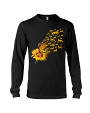 Sunflower And Horses Long Sleeve Tee thumbnail