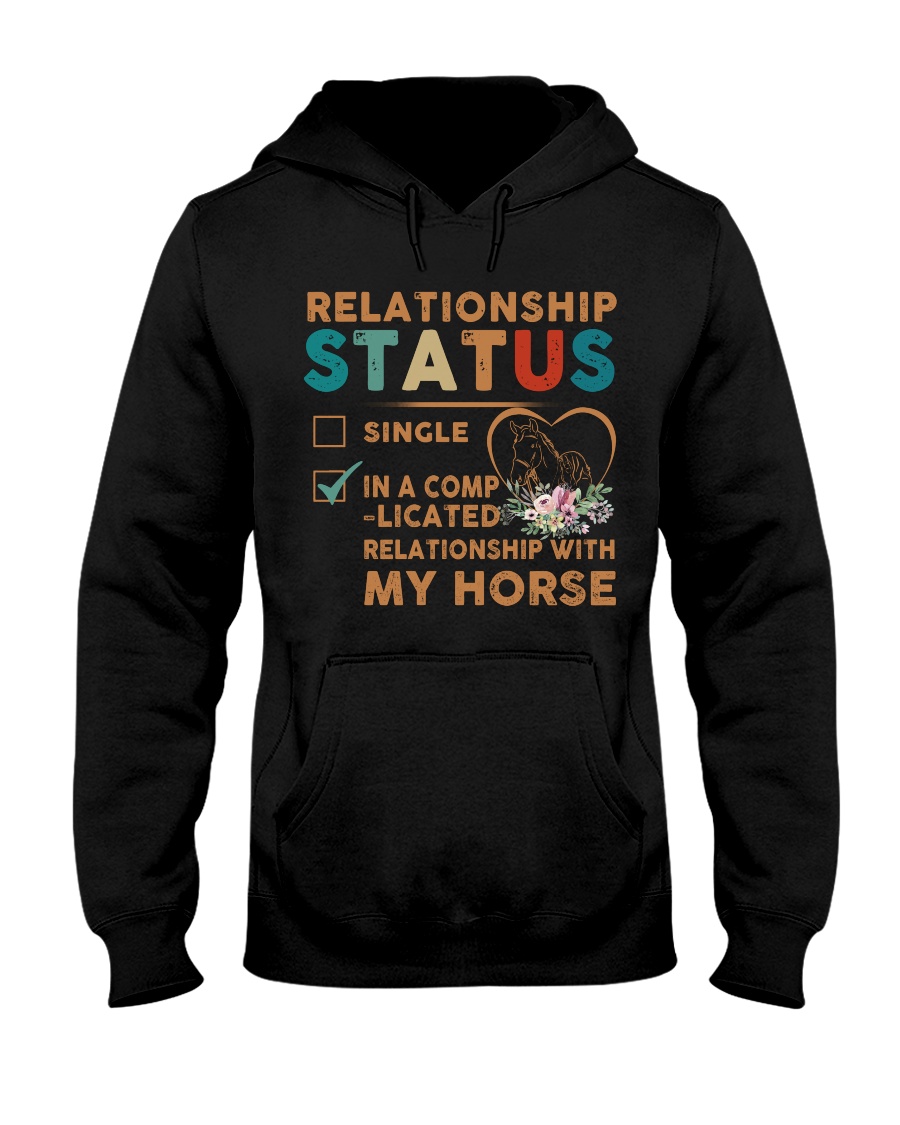 Ralationship Status Hooded Sweatshirt