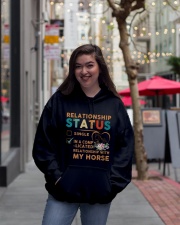 Ralationship Status Hooded Sweatshirt lifestyle-unisex-hoodie-front-2