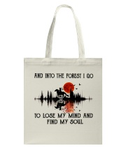 And Into The Forest I Go Tote Bag tile