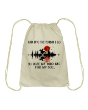 And Into The Forest I Go Drawstring Bag tile