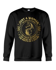 Just A Woman Crewneck Sweatshirt thumbnail