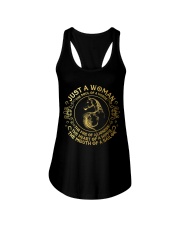 Just A Woman Ladies Flowy Tank thumbnail