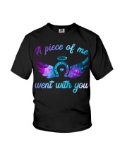 A Piece Of Me Went With You Youth T-Shirt thumbnail