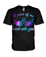 A Piece Of Me Went With You V-Neck T-Shirt thumbnail