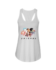Horse Friends Ladies Flowy Tank tile