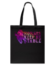 Horses Keep Me Stable Tote Bag tile