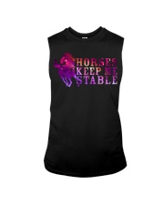 Horses Keep Me Stable Sleeveless Tee tile