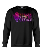 Horses Keep Me Stable Crewneck Sweatshirt tile