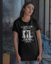 I Love You To The Barn And Back Classic T-Shirt apparel-classic-tshirt-lifestyle-08
