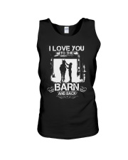 I Love You To The Barn And Back Unisex Tank thumbnail
