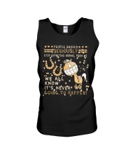 Stop Expecting Normal From Me Unisex Tank tile