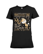 Stop Expecting Normal From Me Premium Fit Ladies Tee tile