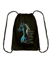 May My Heart Be Brave Drawstring Bag tile