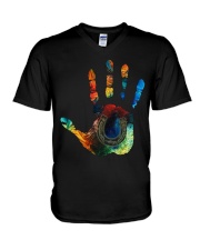 Love Hockey V-Neck T-Shirt thumbnail