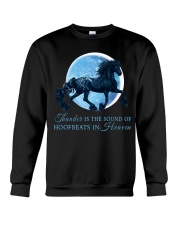 Thunder Is The Sound Of Hoofbeats Crewneck Sweatshirt thumbnail