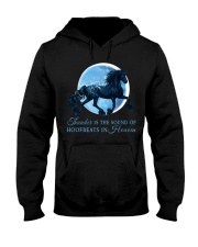 Thunder Is The Sound Of Hoofbeats Hooded Sweatshirt front