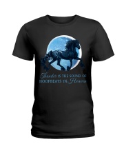 Thunder Is The Sound Of Hoofbeats Ladies T-Shirt thumbnail