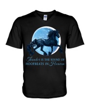 Thunder Is The Sound Of Hoofbeats V-Neck T-Shirt thumbnail