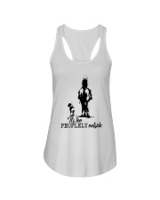 It Is Too Peoplely Outside Ladies Flowy Tank tile