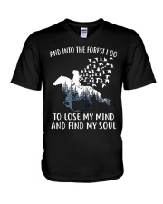 HR-L-24022026-And Into The Forest I Go V-Neck T-Shirt tile