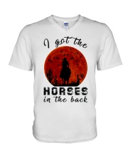 I Got The Horses V-Neck T-Shirt tile