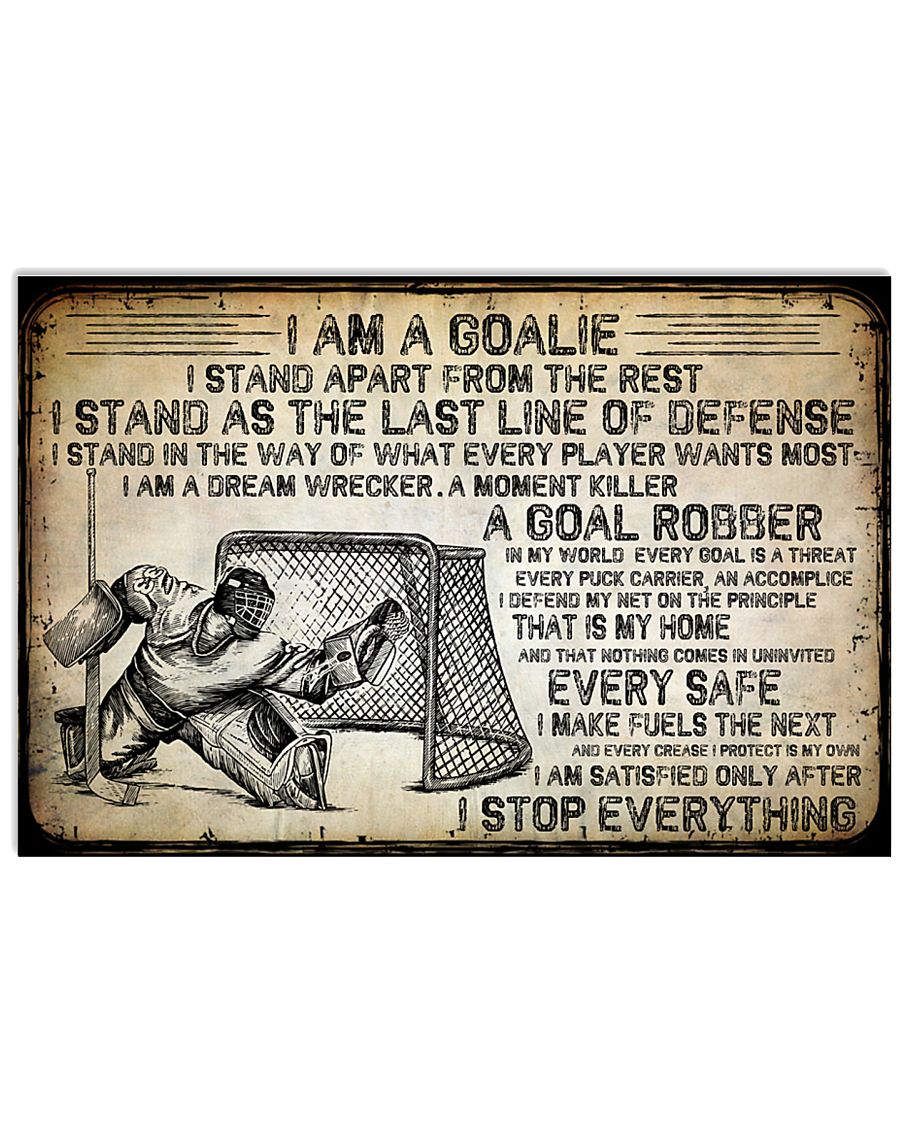 I Am A Golie 17x11 Poster