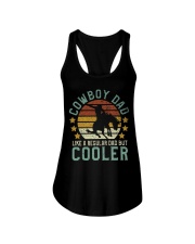 Cowboy Dad Ladies Flowy Tank tile