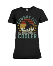 Cowboy Dad Premium Fit Ladies Tee tile