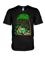 The Most Wonderful Time V-Neck T-Shirt tile