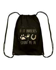 Count Me In Drawstring Bag thumbnail