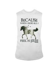 Because When I Ride Sleeveless Tee tile