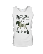 Because When I Ride Unisex Tank tile
