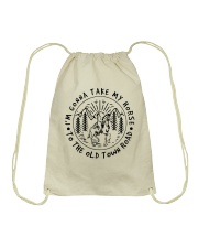The Old Town Road Drawstring Bag tile