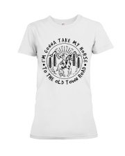 The Old Town Road Premium Fit Ladies Tee tile