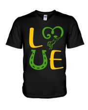 Love Horses V-Neck T-Shirt tile