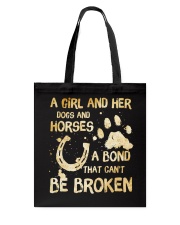 Dogs and Horses Tote Bag thumbnail