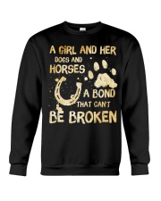 Dogs and Horses Crewneck Sweatshirt thumbnail